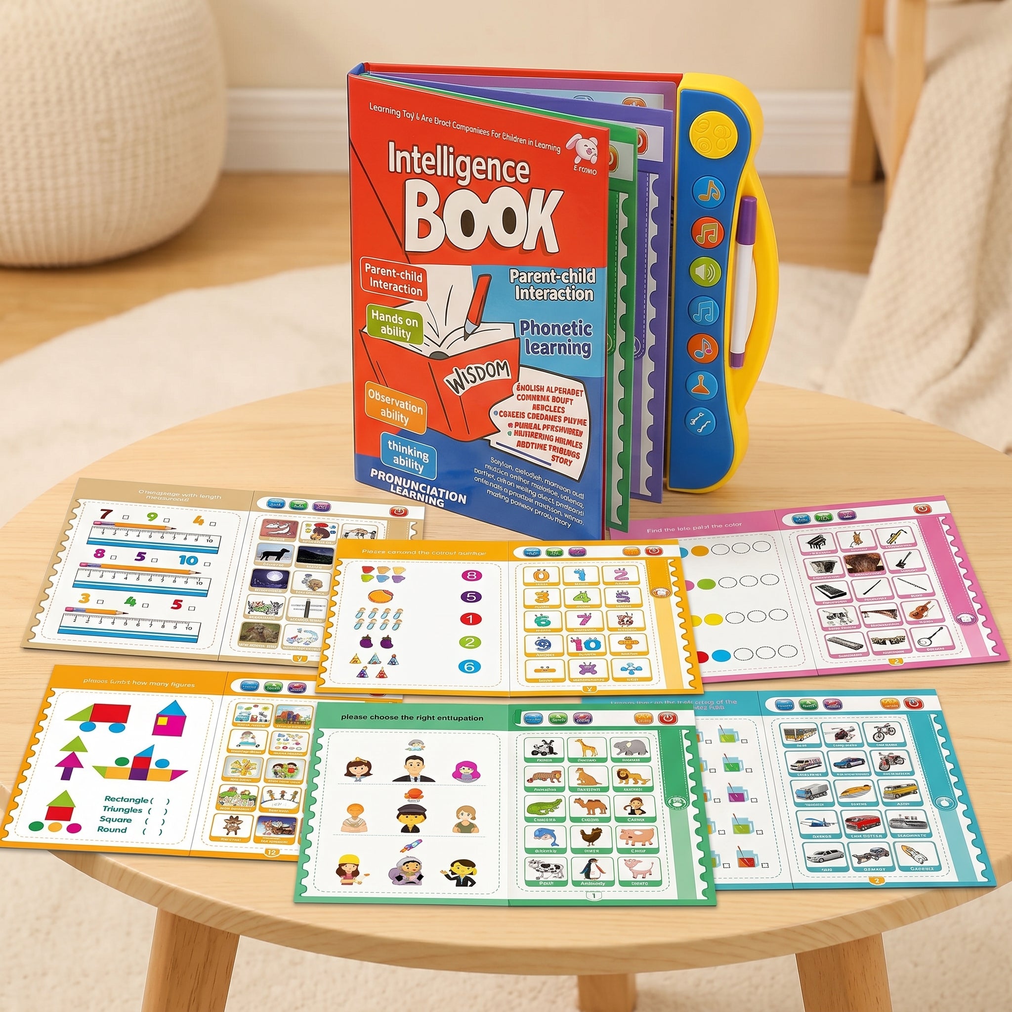 Interactive Sound Book for Kids | Talking Learning Book - KidZee