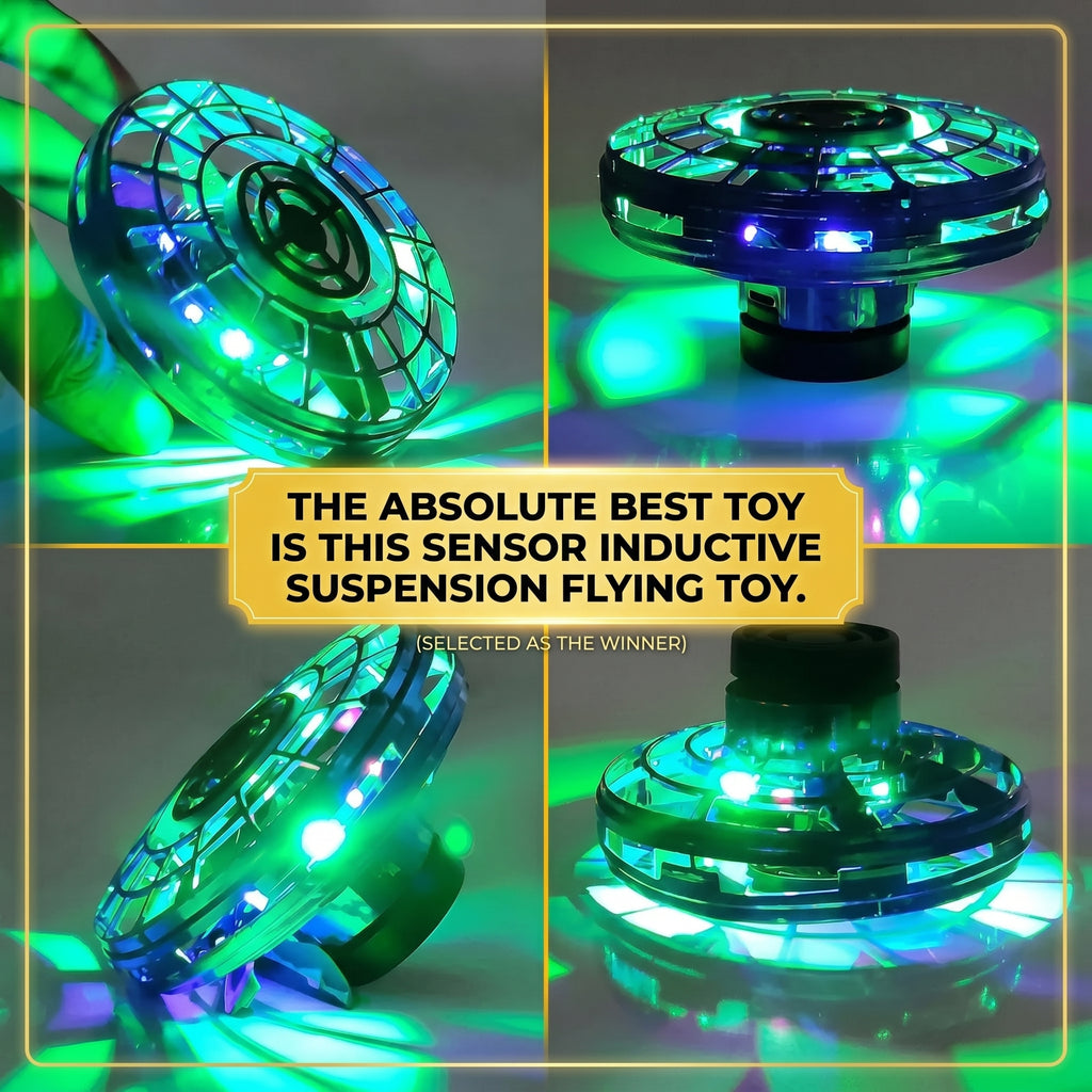 Mini UFO | Flying Spinner Toy | Funfull Toy - KidZee