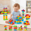 Mega Building Blocks | Large Multicolour Blocks | 50 Construction Set - KidZee
